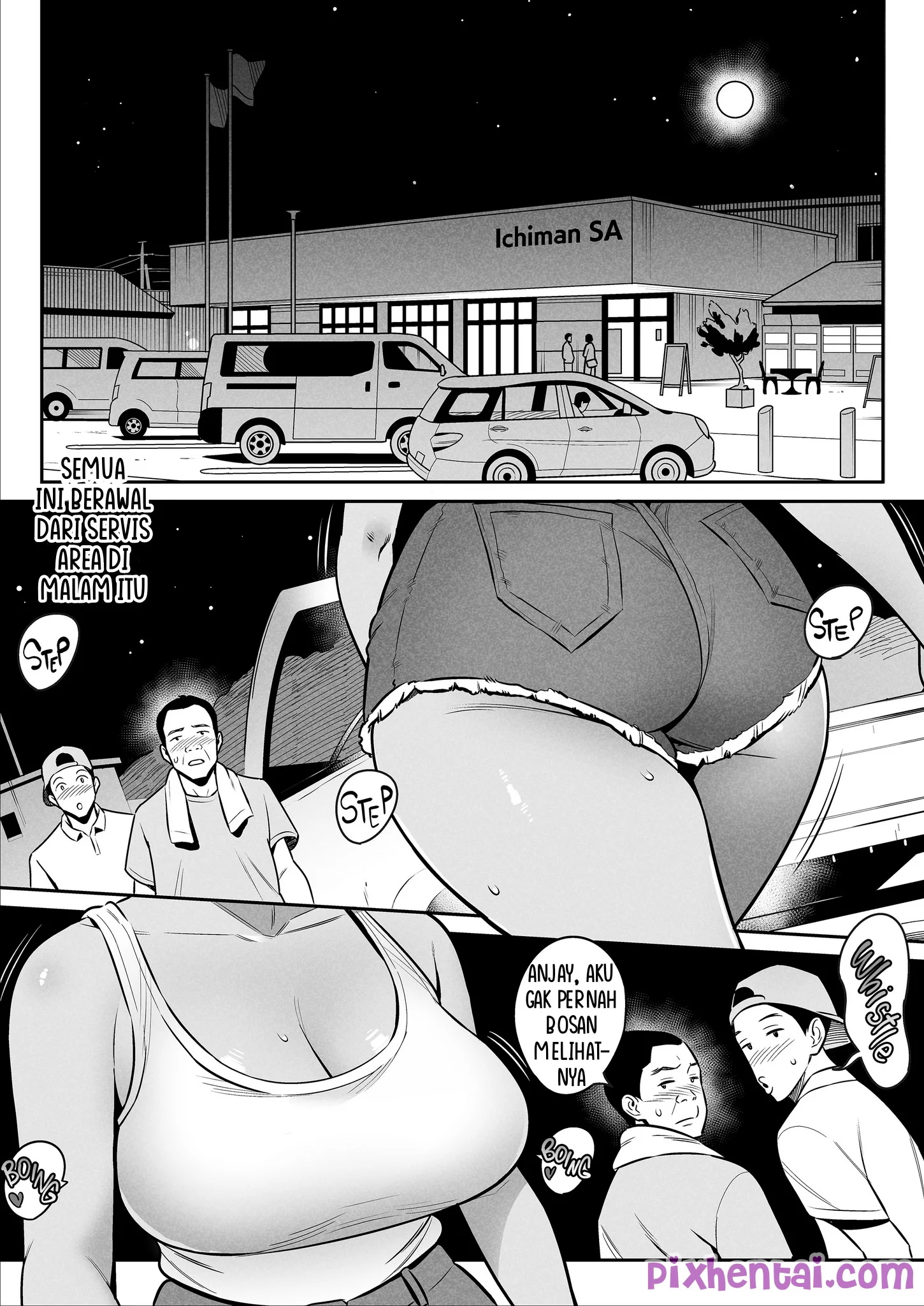 Komik hentai xxx manga sex bokep Tergoda Sopir Truk Wanita Body Bohay 3